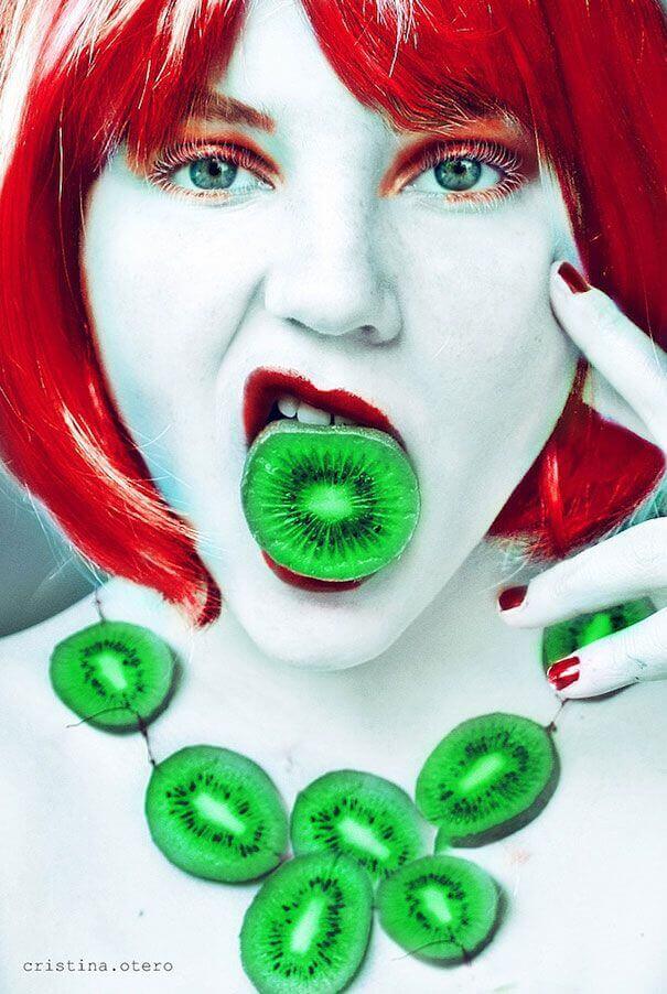 Kiwi fruit-face-portrait-photography-by-cristina-otero