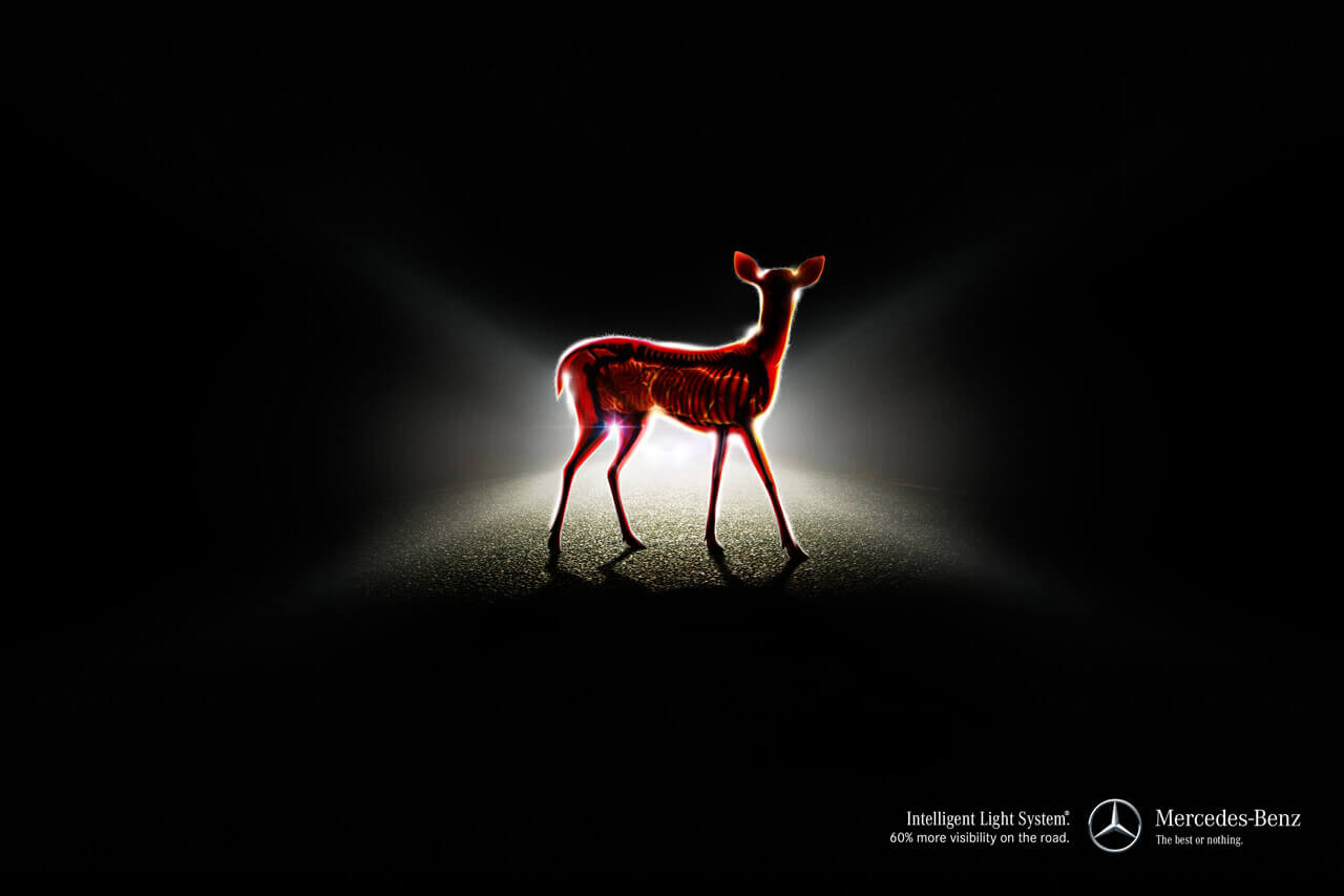 Intelligent Light System- Mercedes-Benz-Deer