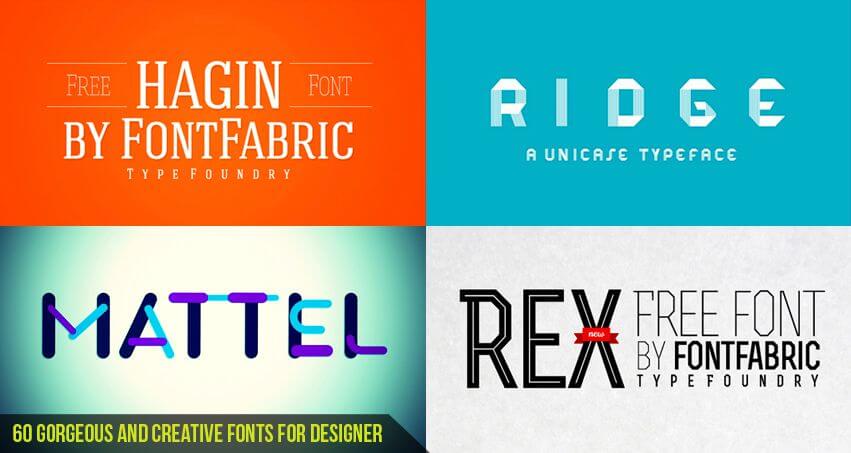 60 Gorgeous and Creative Fonts For Designer-cgfrog-banner