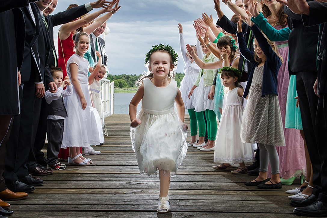 Cute Girl on Wedding Photo retouching 4 after