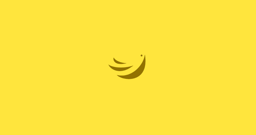 Banana Bird Logo Design