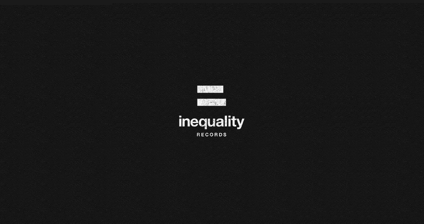 Inequality Records Logo Design