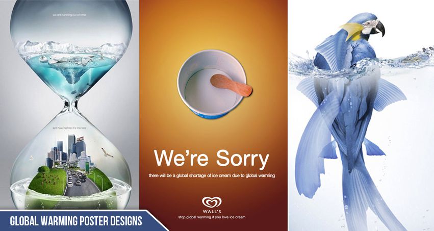 Global warming poster Cut Out Stock Images & Pictures - Alamy