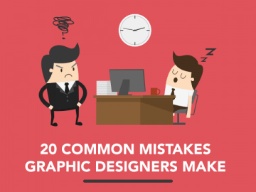 20 Common Mistakes Graphic Designers Make
