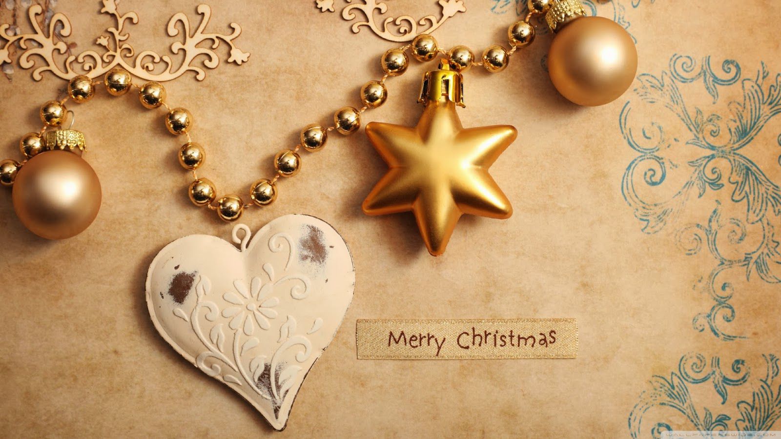 christmas heart wallpaper 2560x1440