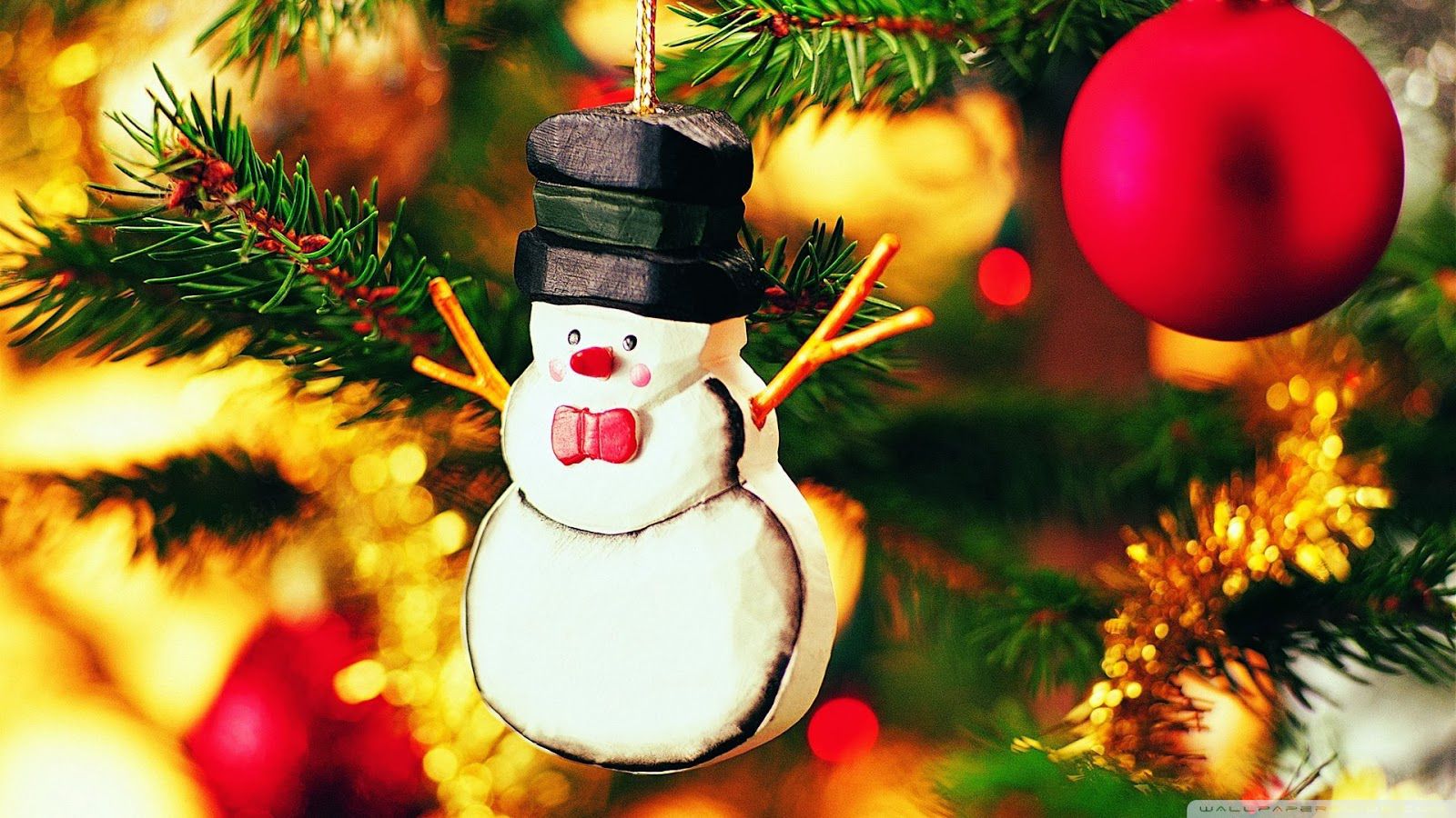 christmas snowman craft wallpaper