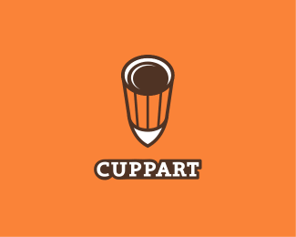 Cuppart Logo Design