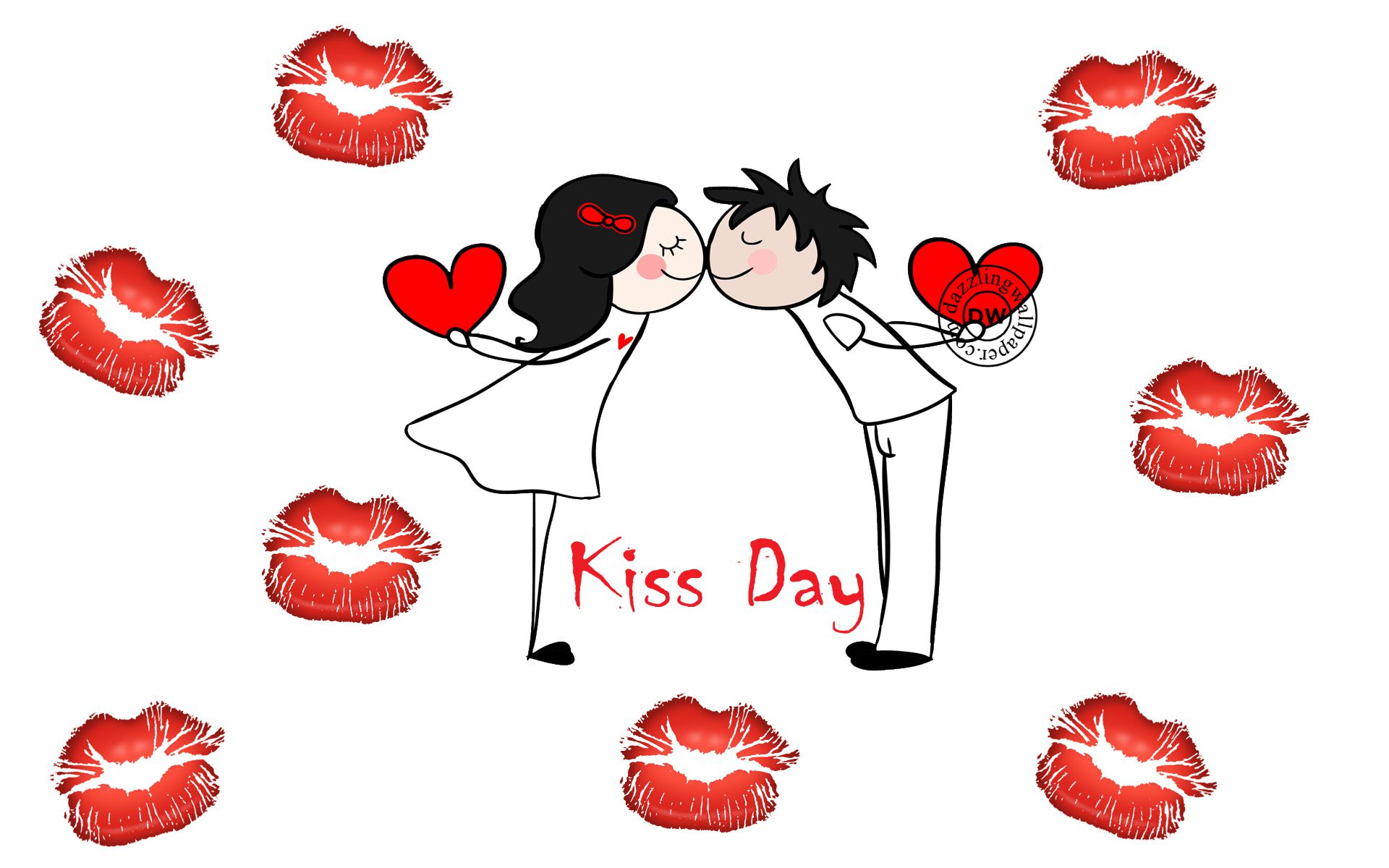 Kisses Wallpaper - WallpaperSafari