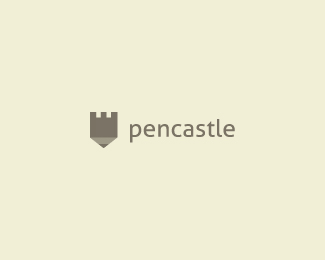 Pencastle Logo Design