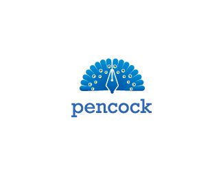 Pencock Logo Design