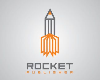 Rocket Publisher Logo Design