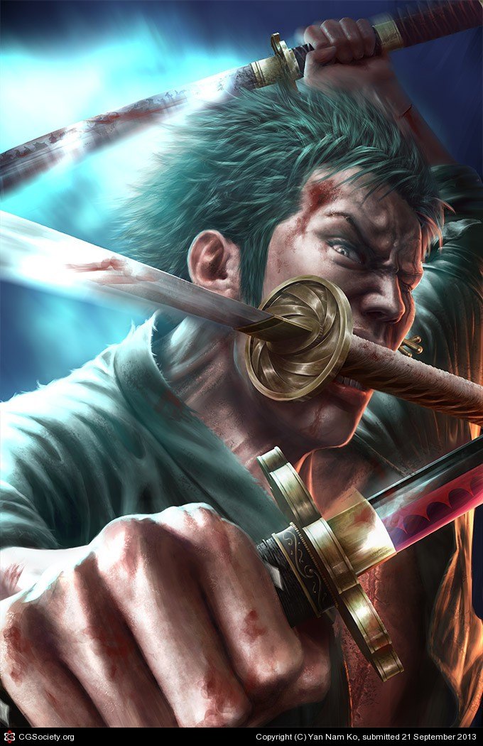 Roronoa Zoro by Yan Nam Ko