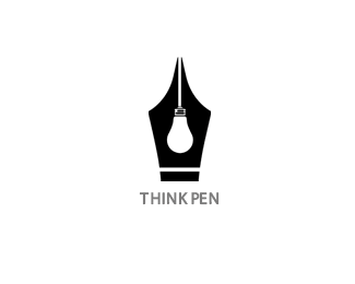 Think Pen Logo Design