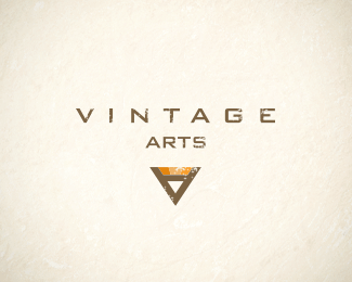 Vintage Arts Logo Design