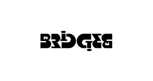 Bridges ambigram logo design