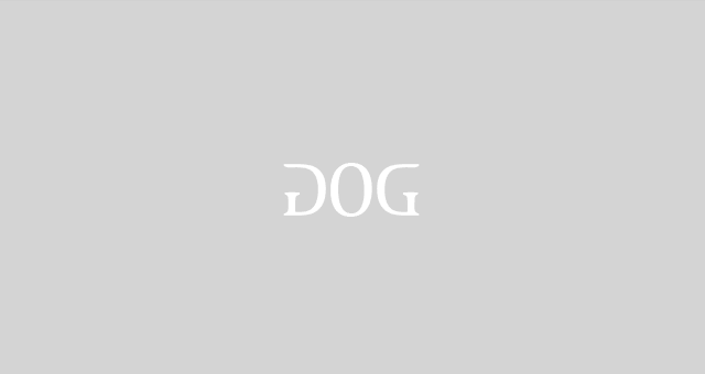 Dog ambigram logo design