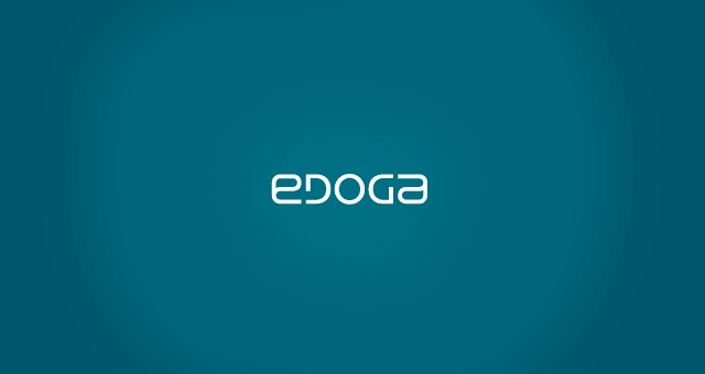 Edoga ambigram logo design