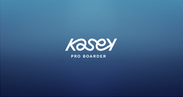 Kasey ambigram logo design