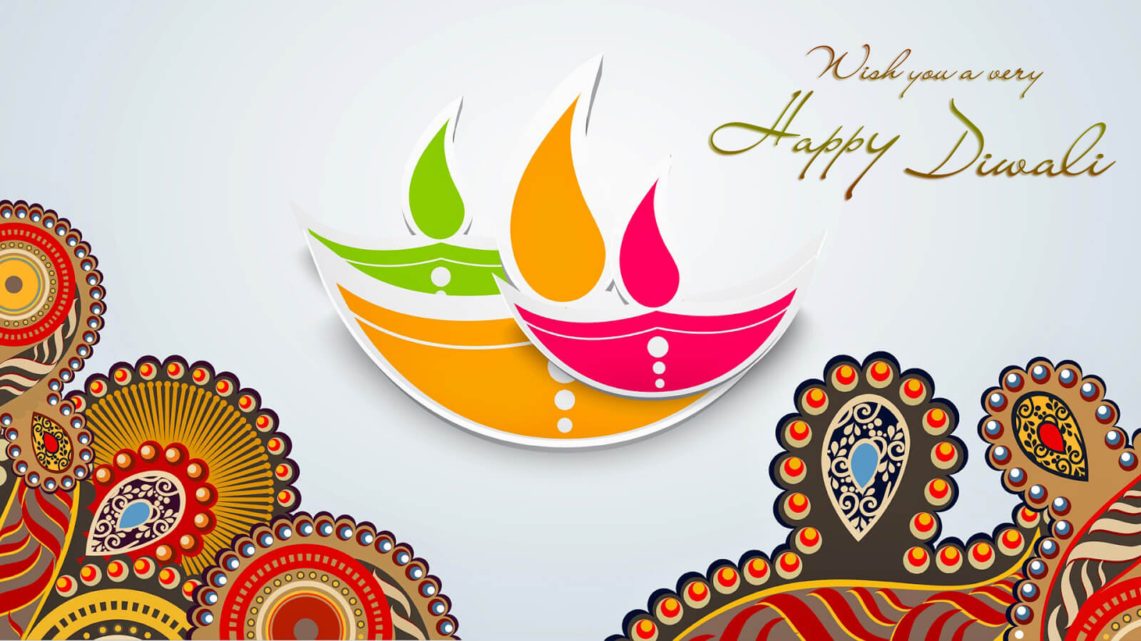 30+ A Beautiful Collection of Diwali Wallpapers & Greetings Cards | CGfrog