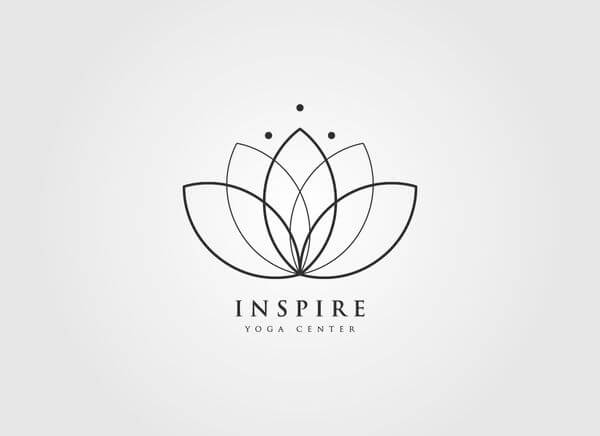 Beautiful examples of creative Lotus Logo Design for your inspiration cgfrog 1