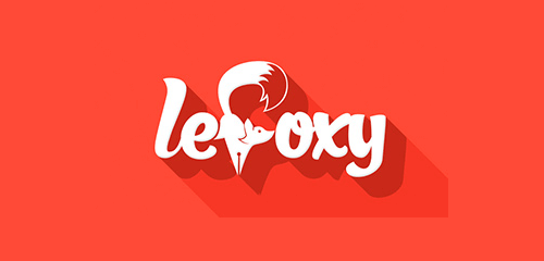 Lefoxy Digital Agency - Fox Logo Design
