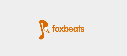 Foxbeats Fox Logo Design