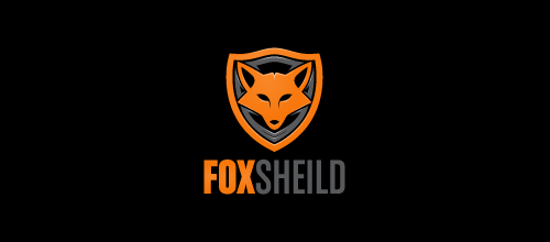 Fox Shield Fox Logo Design