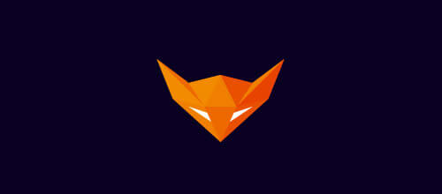 Fox Polygon Fox Logo Design