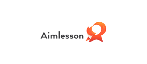 Aimlesson Logo Design