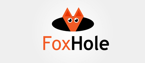 foxHole Logo Design