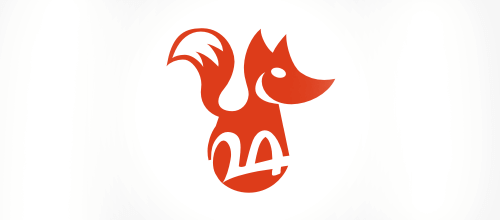 Fox24 Logo Design