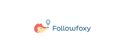 Followfoxy Fox Logo Design