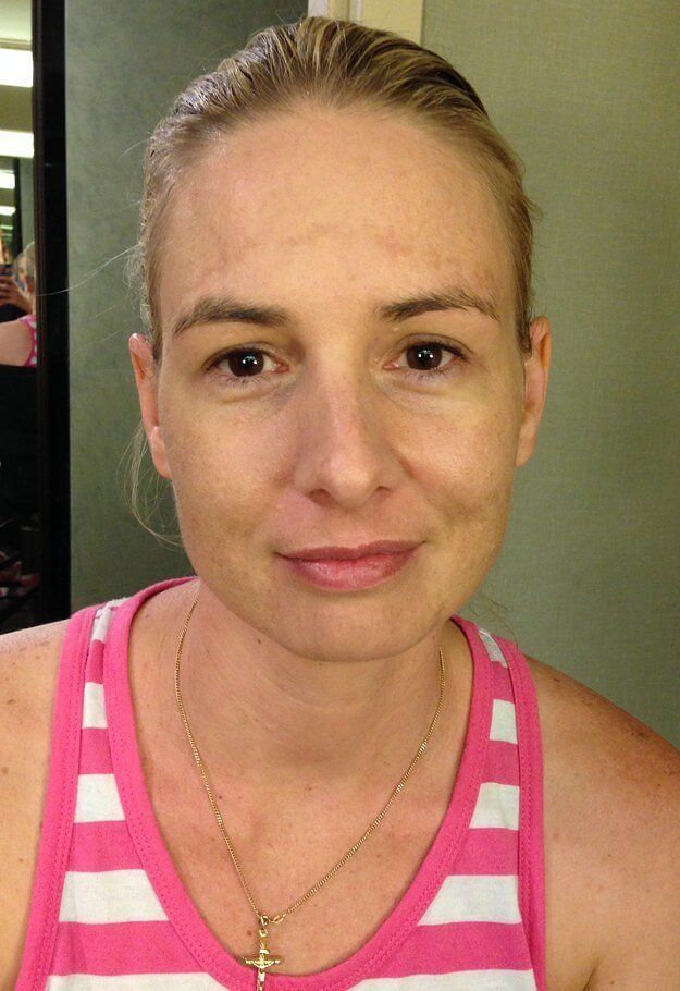 Before-And-After Makeup Images of Ruby Gallery By Melissa Murphy before