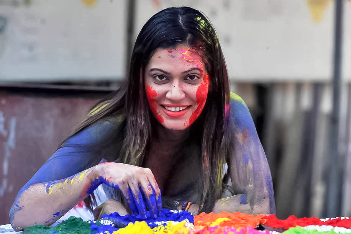 Bollywood-Payal-Rohatgi-Holi-Wallpaper Holi Celebration Photography