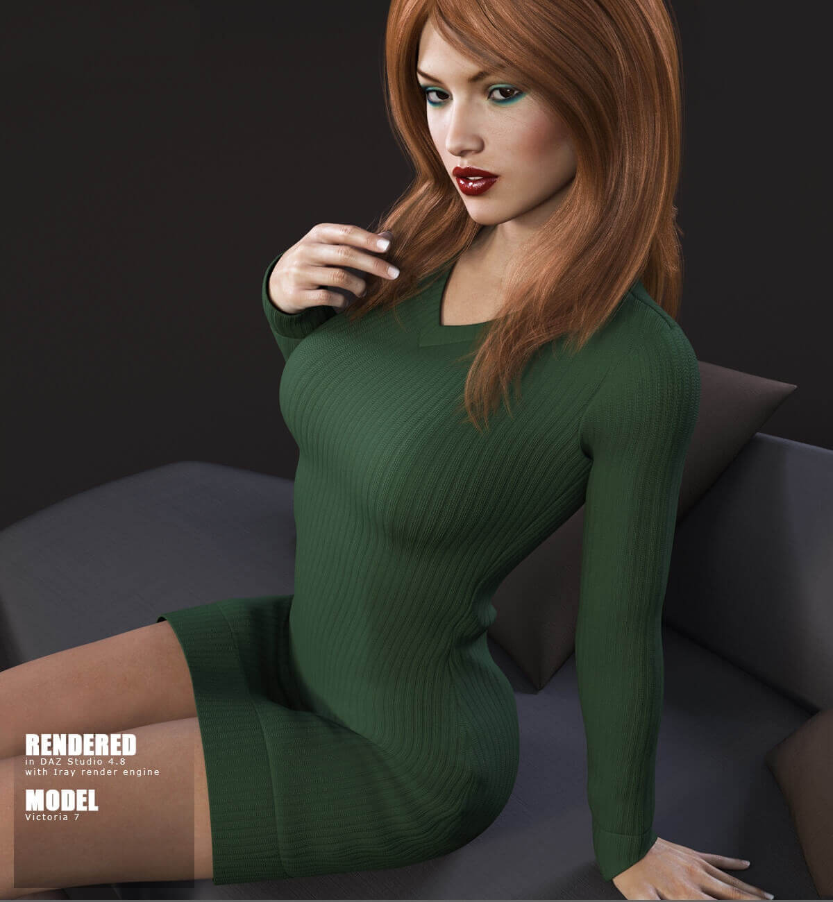 CG-Girl-Green-Sweter