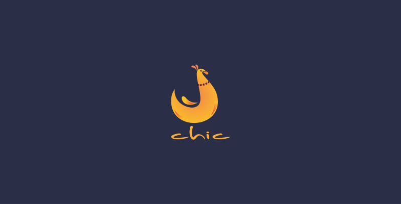 Chic-bird-logo-design