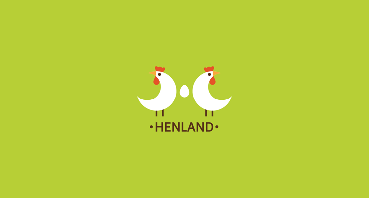 Henland-bird-logo-design