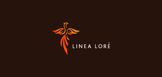 Linea-Lore-bird-logo-design
