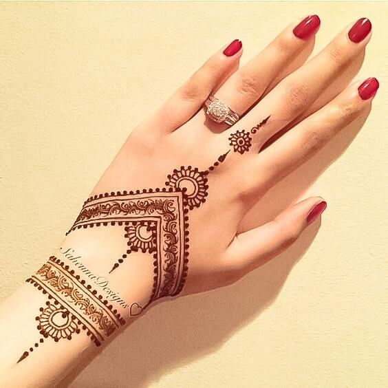 50+ Jaw-Dropping Yet Simple Karwa Chauth Mehndi Design Ideas