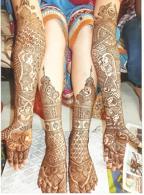 Top 83+ Full Hand Mehndi Designs For Brides | WeddingBazaar