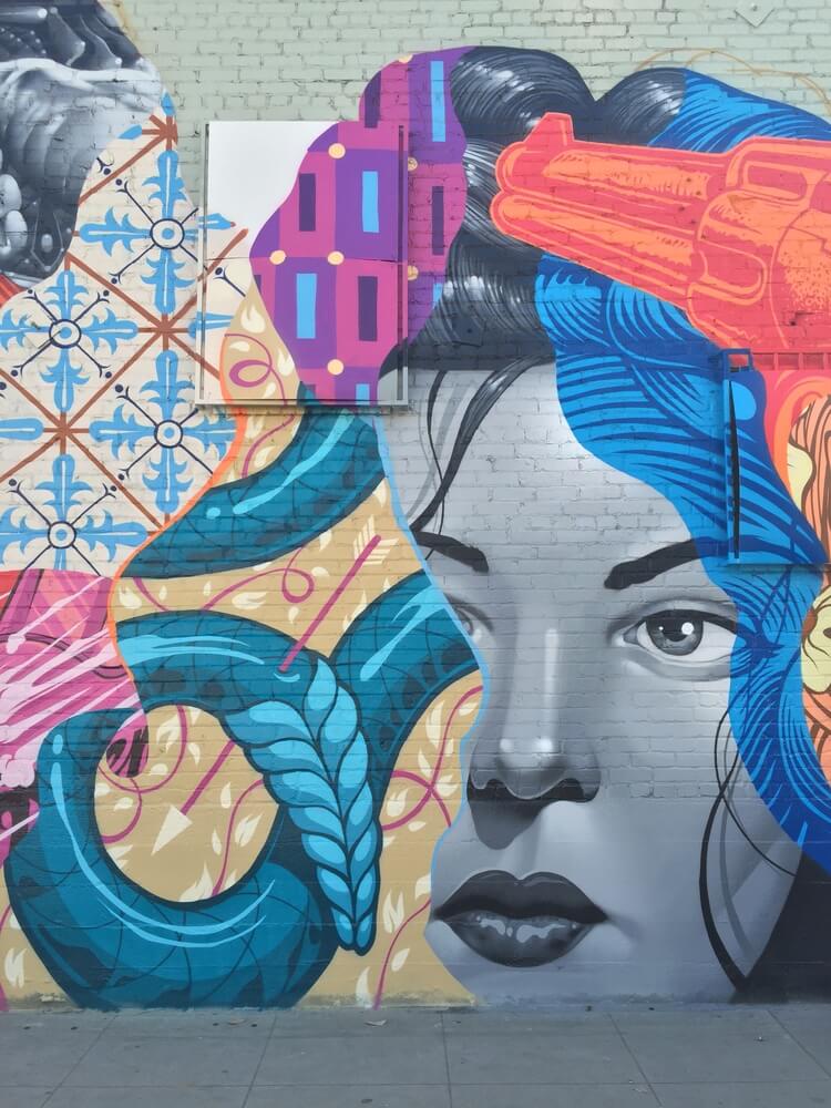 Peace by Piece' (LA) Murals Street Paintings