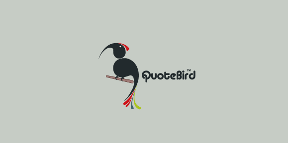 QuoteBird-bird-logo-design