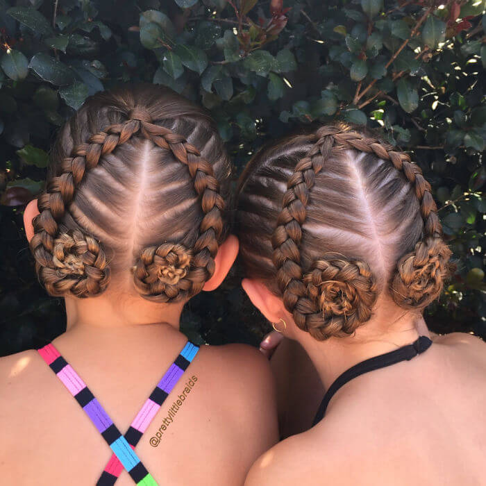 Shelley Gifford creates intricate hairstyles on her daughter Grace’s hair every morning before school-08
