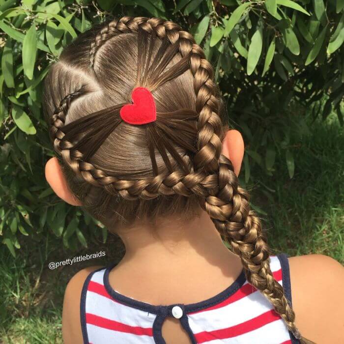 Shelley Gifford creates intricate hairstyles on her daughter Grace’s hair every morning before school-14