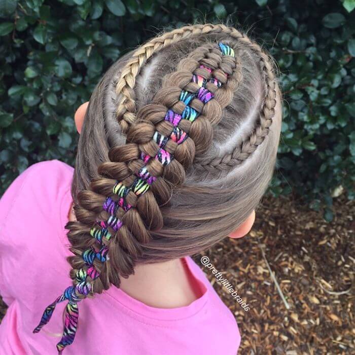 Shelley Gifford creates intricate hairstyles on her daughter Grace’s hair every morning before school-16