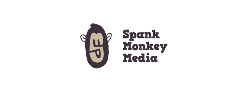 Spank-Monkey-Media-Logo-Design-Inspiration