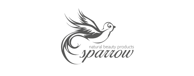Sparrow-bird-logo-design