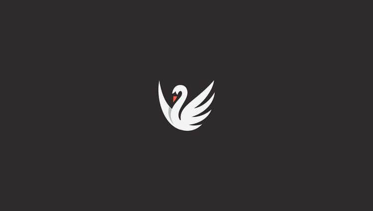 Swan-bird-logo-design