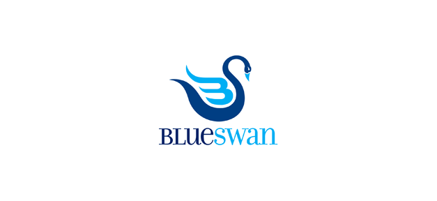 blue-swan-bird-logo-design