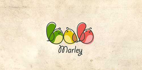 bob-Marley-bird-logo-design